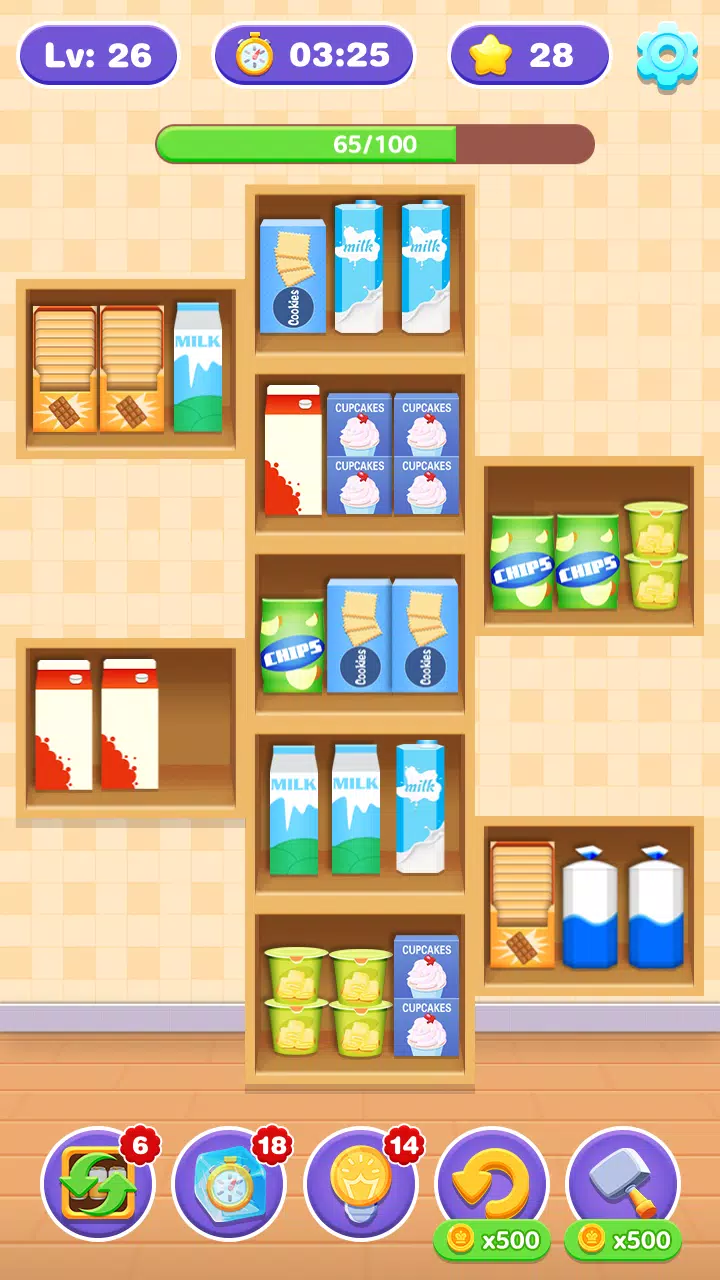 Goods Sort Triple Match 3D ภาพหน้าจอ 1