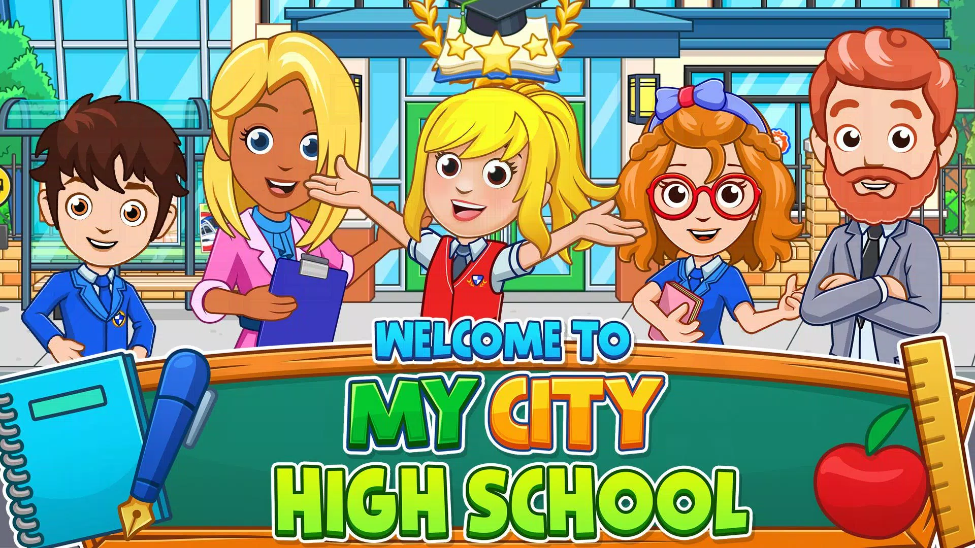 My City : High School Schermafbeelding 1