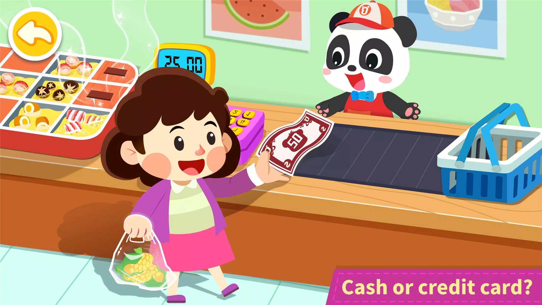 Baby Panda’s Town: Supermarket Tangkapan skrin 3