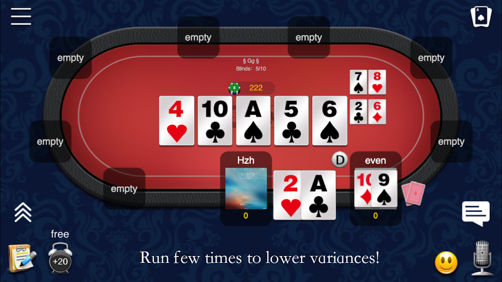 Home Game Poker Screenshot 1