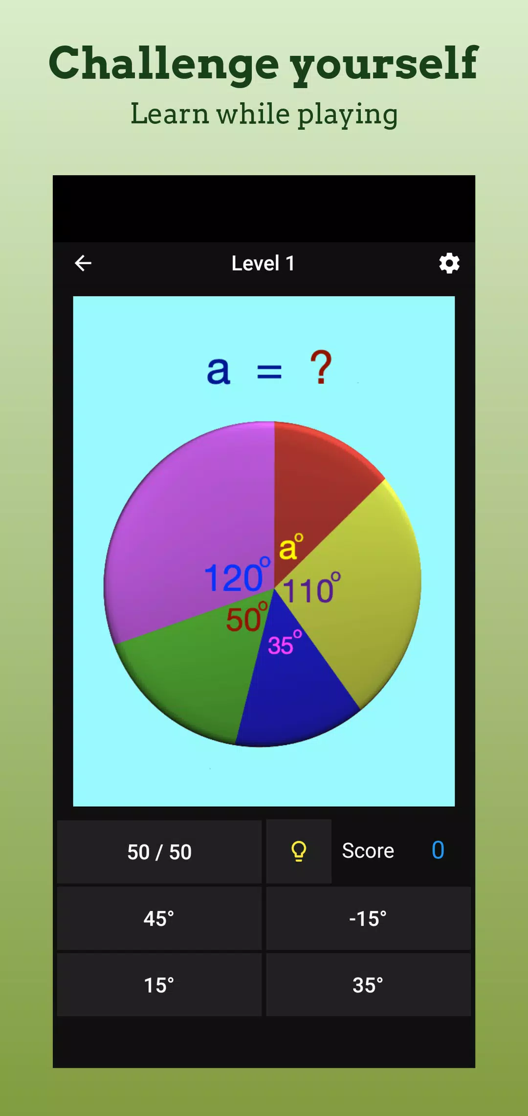 Schermata 8th Grade Math Challenge 3