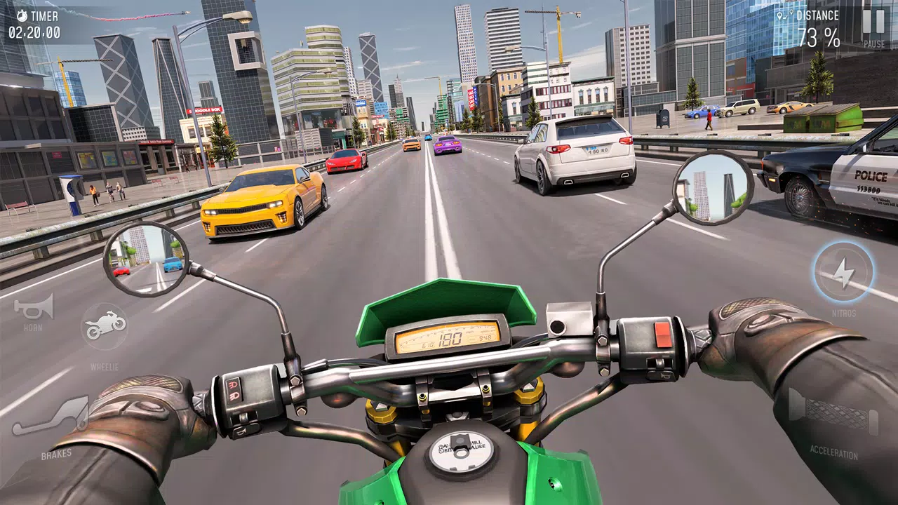 Rider 3D Bike Racing Games Ảnh chụp màn hình 3