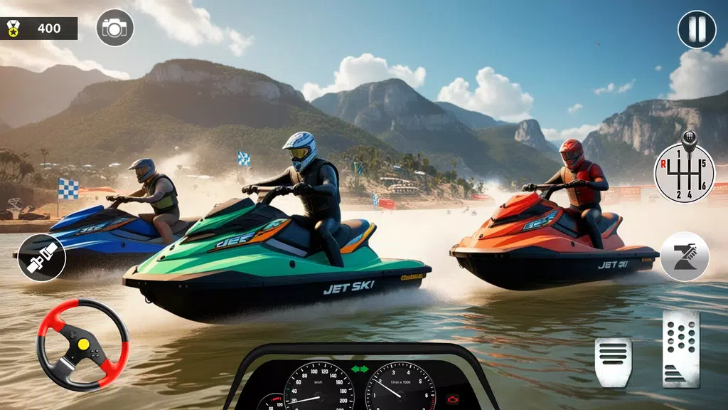 Super Jet Ski 3D Offline Game Zrzut ekranu 2