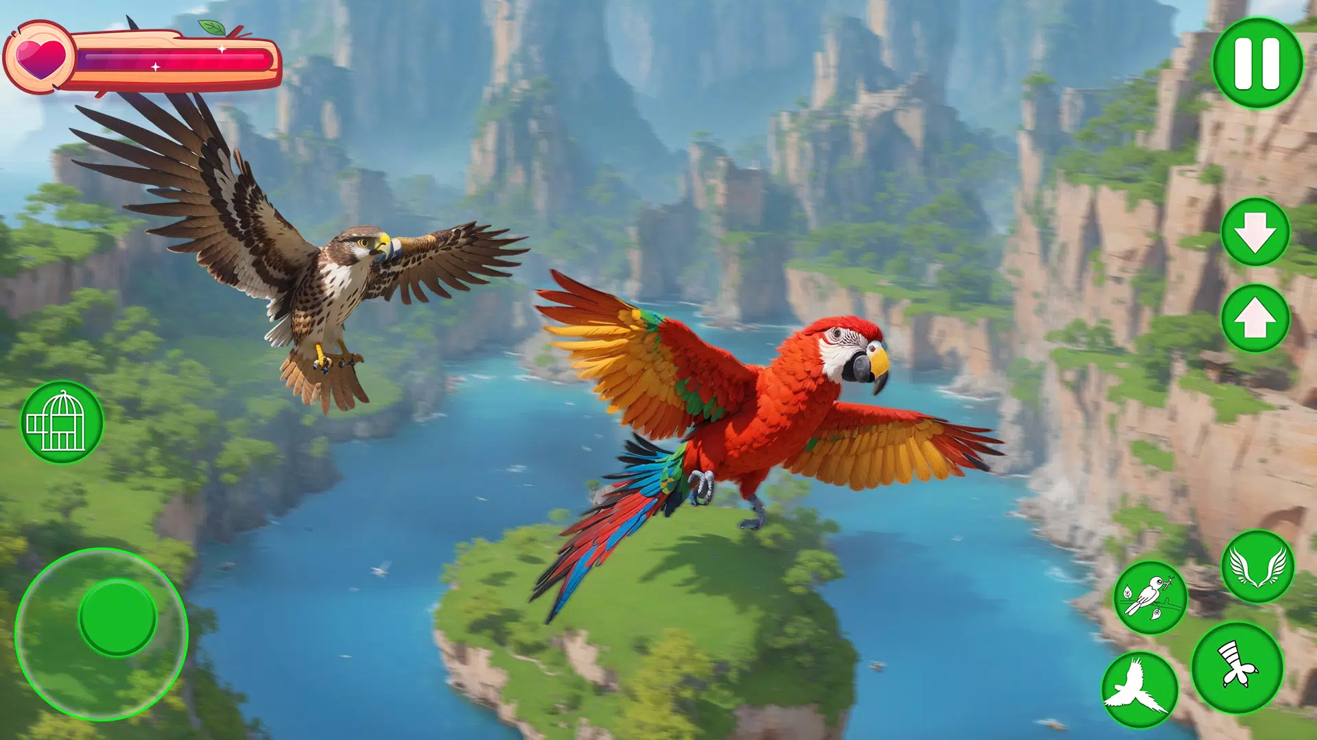 Parrot Bird Simulator Game ภาพหน้าจอ 4