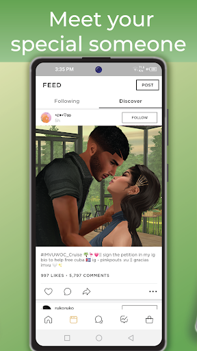 IMVU Social Chat Avatar app Ekran Görüntüsü 4