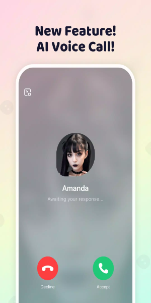 SoulFun-Voice Call to AI Girl Mod Capture d'écran 1