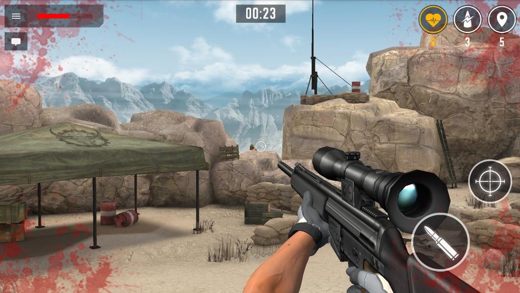 Sniper Arena PvP Shooting Game Ekran Görüntüsü 2