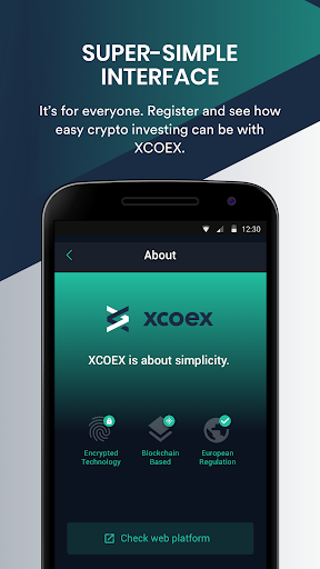 XCOEX Cryptocurrency Wallet应用截图第1张