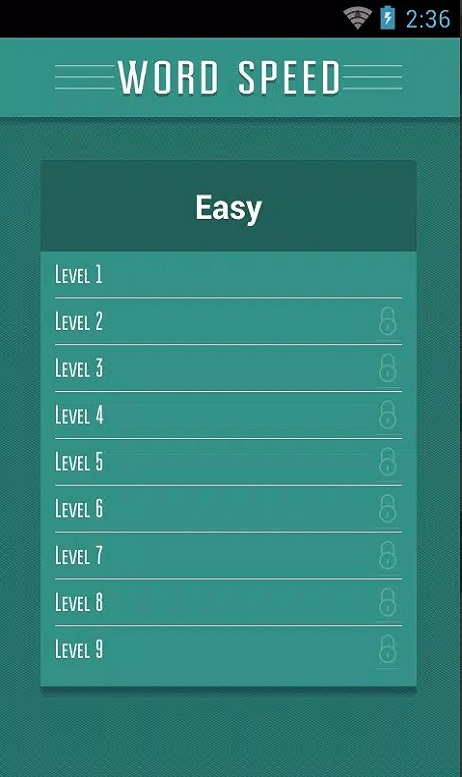 Word Speed Game Ảnh chụp màn hình 2