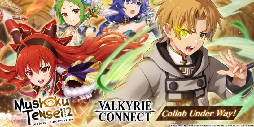 Mushoku Tensei Crossover เติมเต็ม Valkyrie Connect ด้วยตัวละครใหม่และระบบการเติบโต