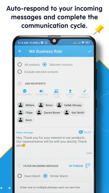 SKEDit Automatizar Mensagem WA Captura de tela 1