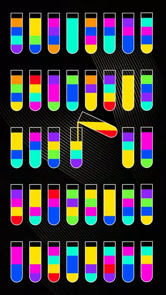 SortPuz 3D: Water Color Sort Screenshot 1