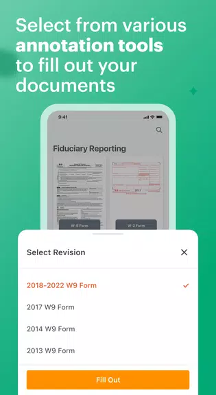 e-taxfiller: Edit PDF forms Capture d'écran 3