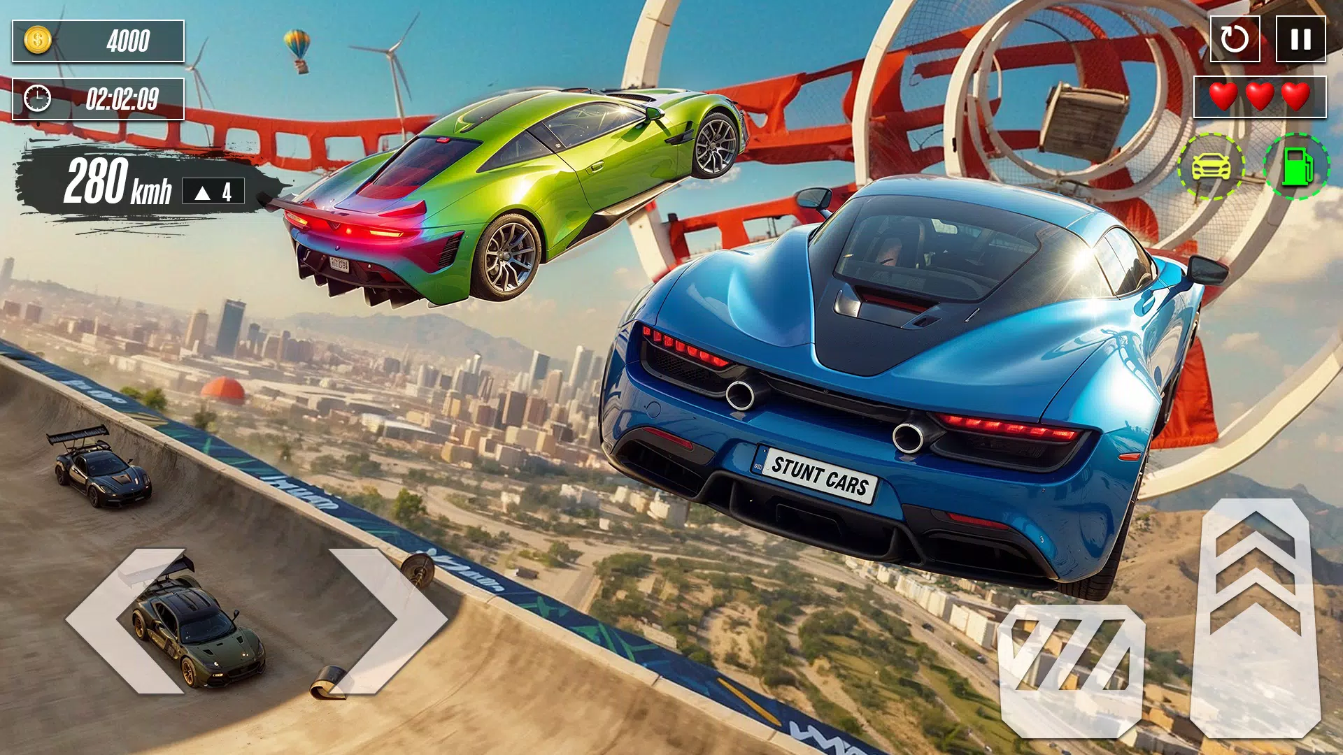 Schermata Mega Ramp Stunt: GT Car Racing 1