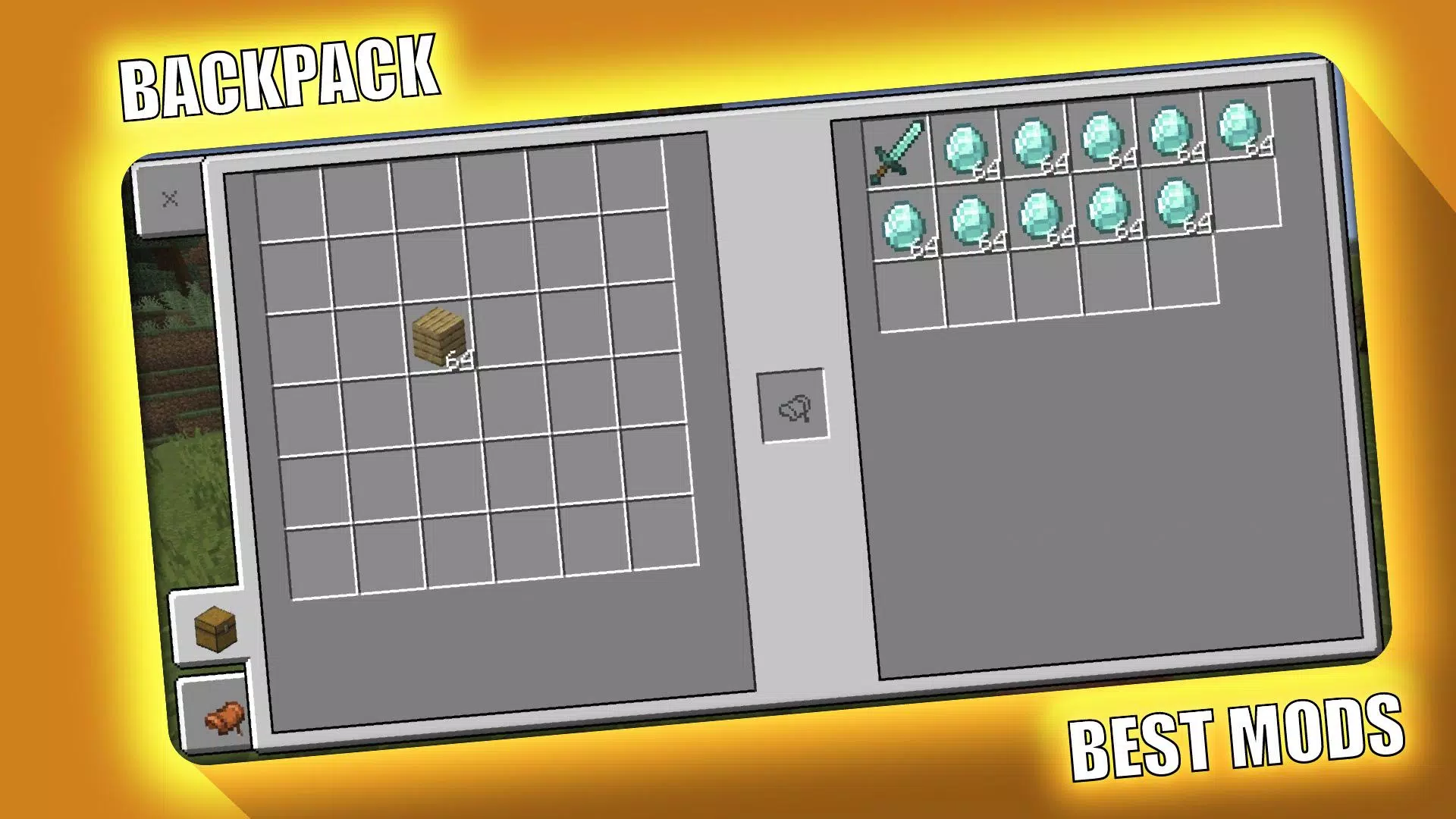 BackPack Mod for Minecraft PE Ảnh chụp màn hình 3