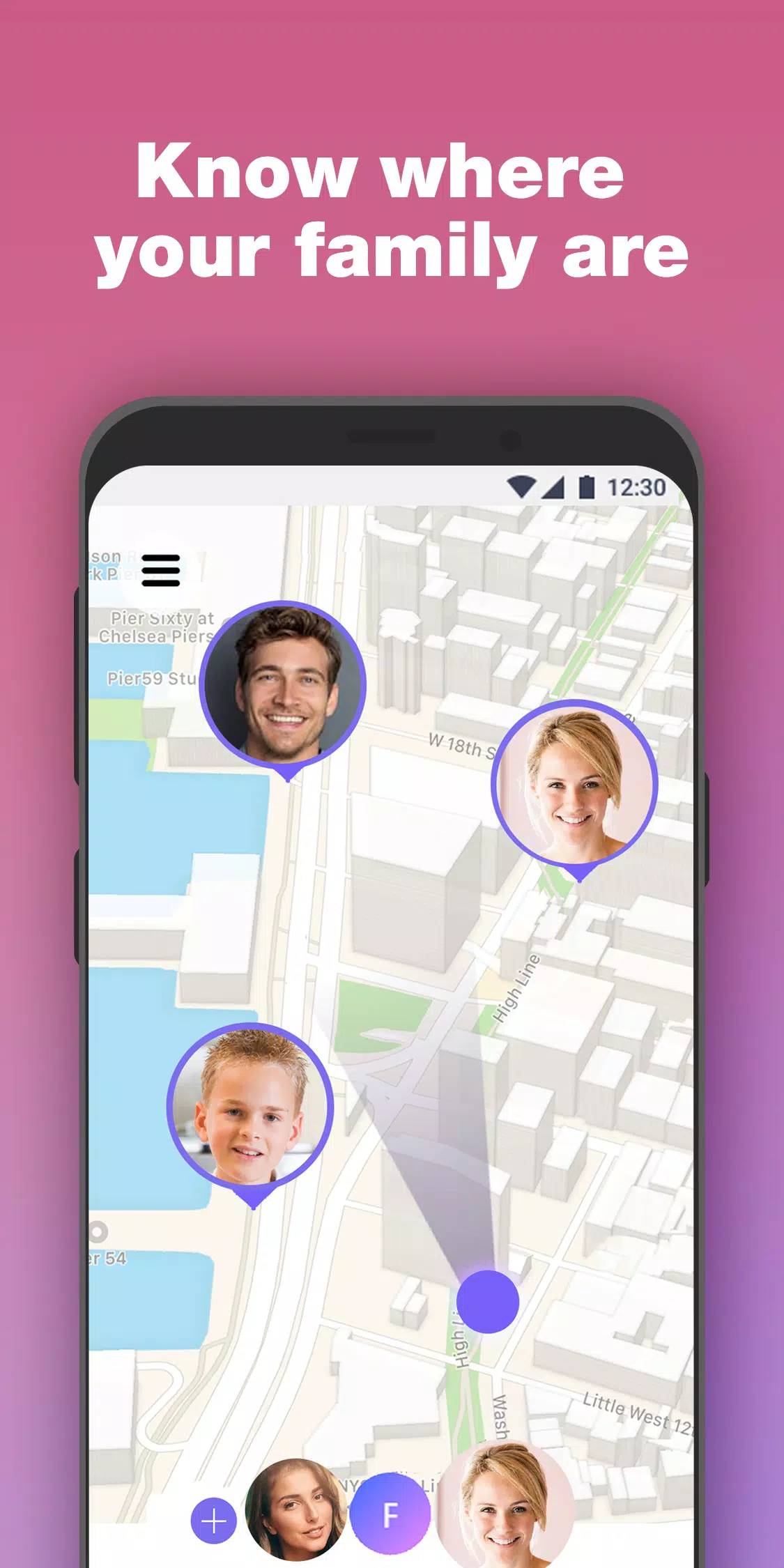 My Family - Family Locator Ảnh chụp màn hình 1