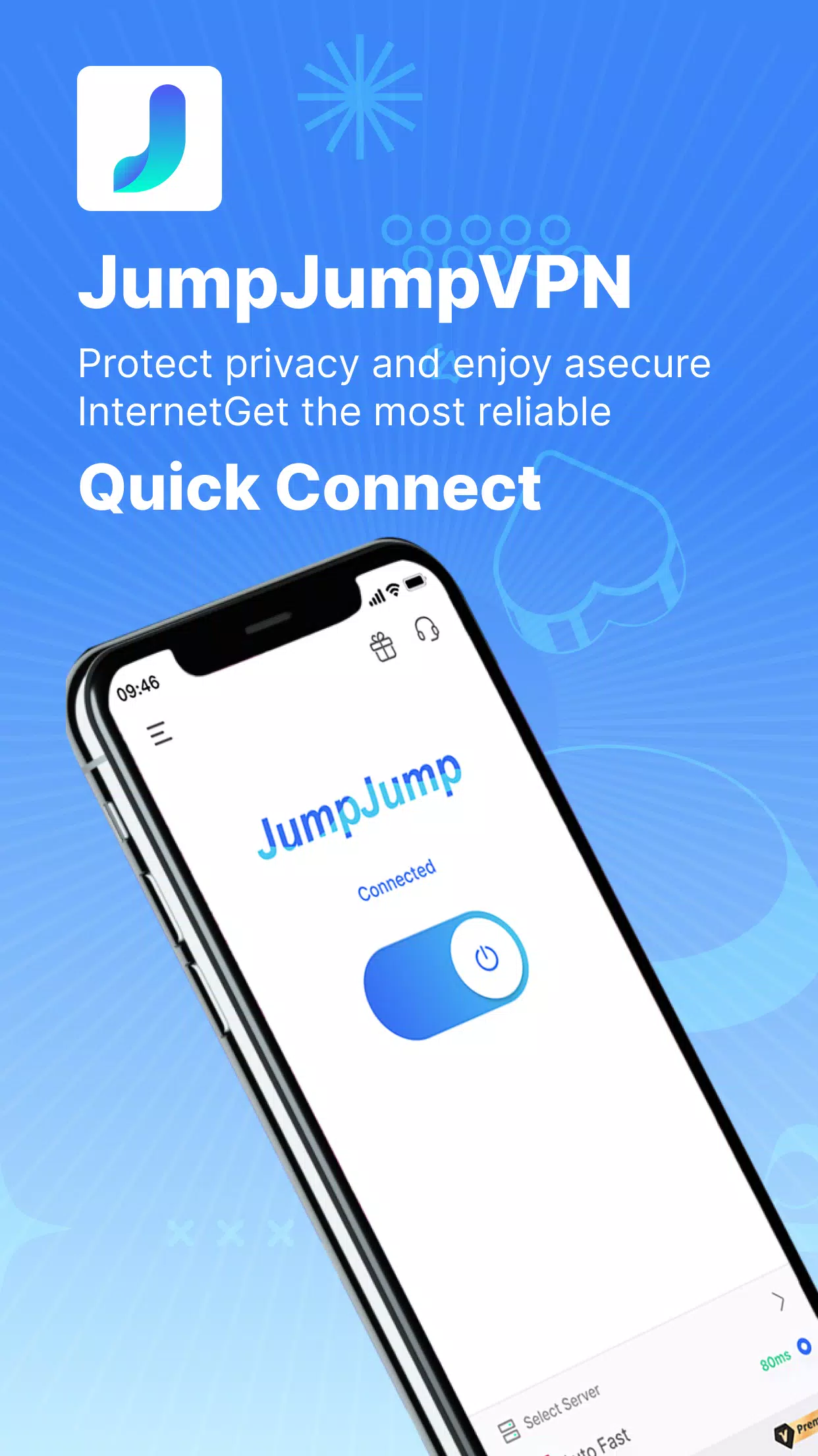 JumpJumpVPN Tangkapan skrin 1