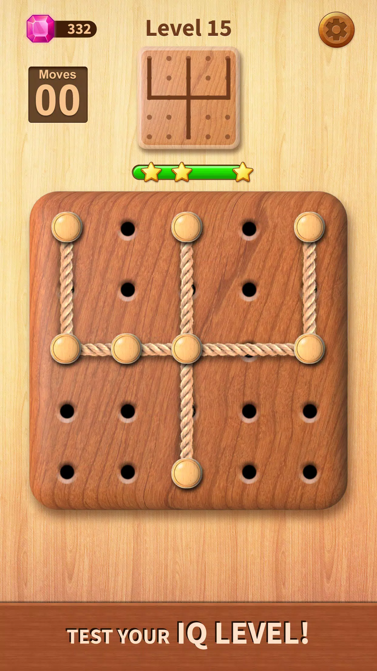 Rope Puzzle: Wooden Rope Games應用截圖第4張