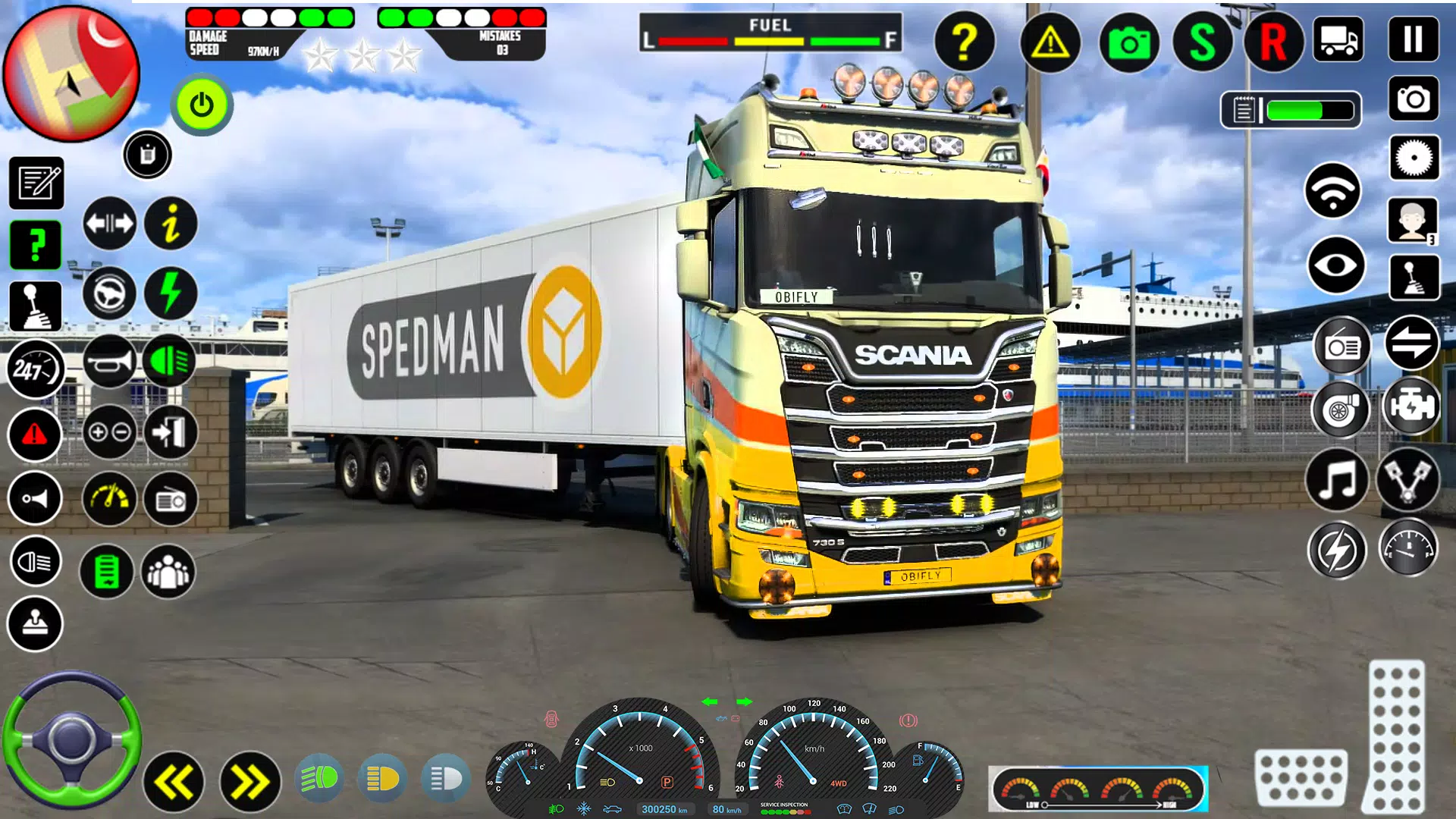 Cargo Truck Driving Euro Truck Screenshot 2