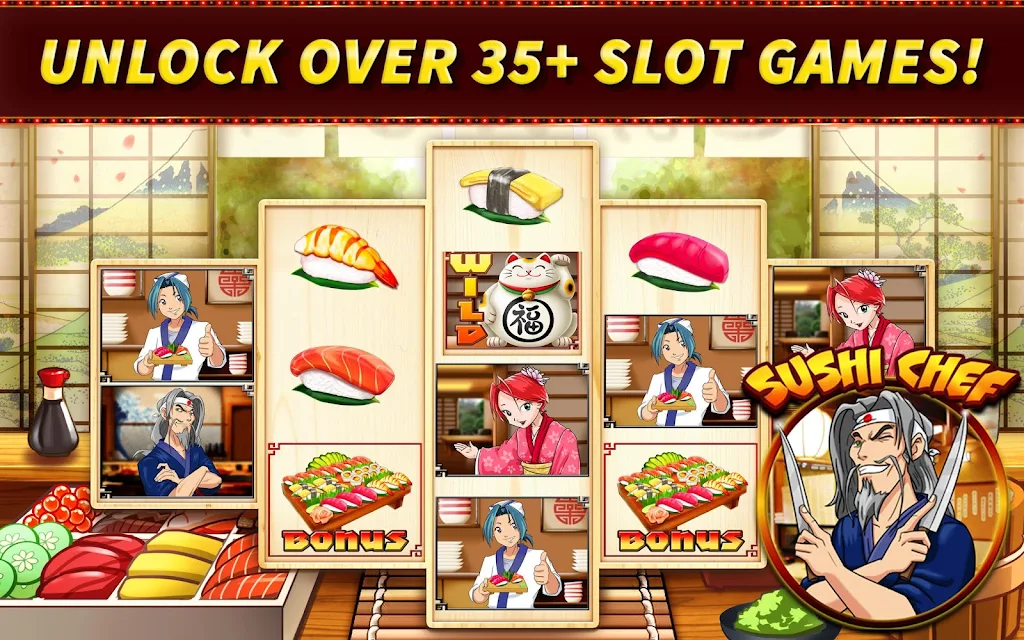 Slots - Riches of the Orient Slot Machine Casino! ภาพหน้าจอ 3