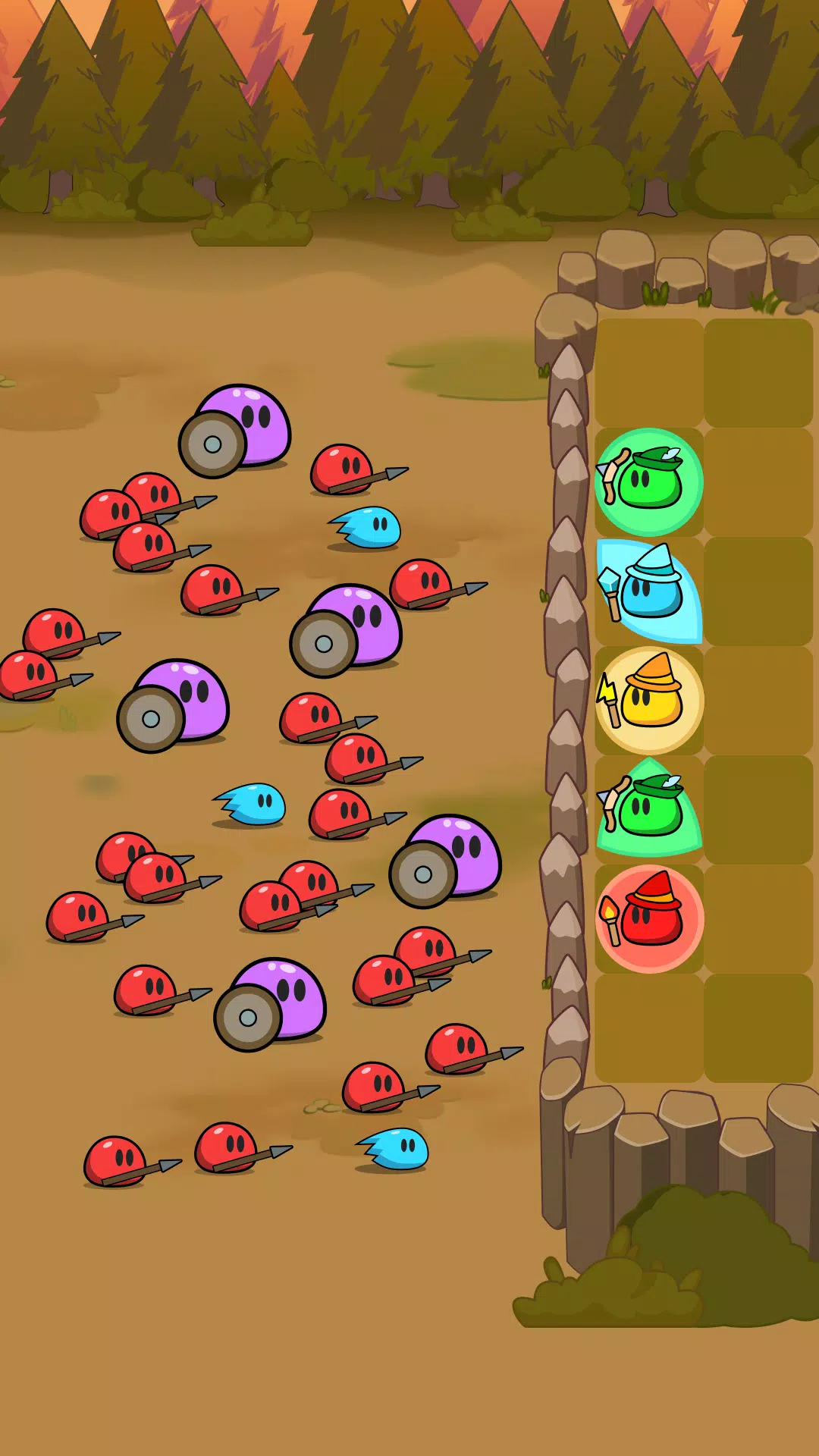 Slime Rush TD ภาพหน้าจอ 1