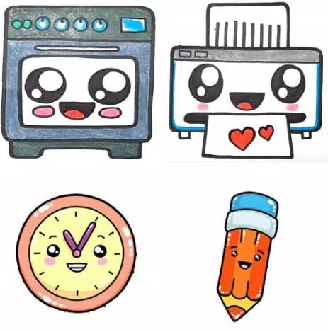 How To Draw Cute Things Ảnh chụp màn hình 3