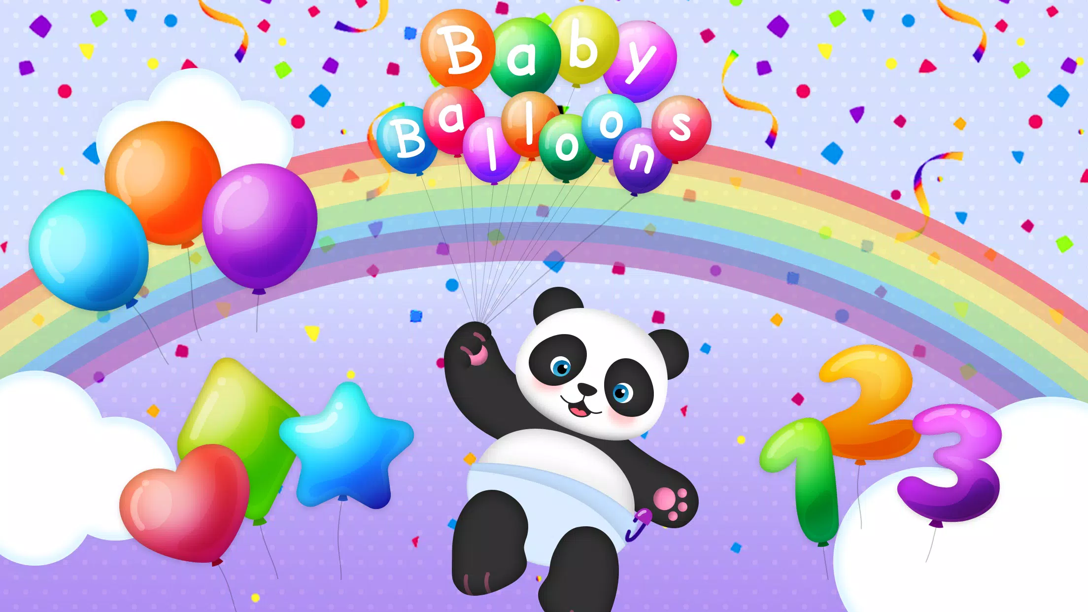 Baby Balloons pop Скриншот 1