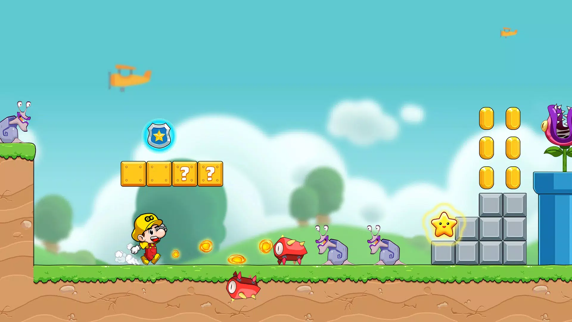 Bean’s World Super: Run Games Screenshot 2