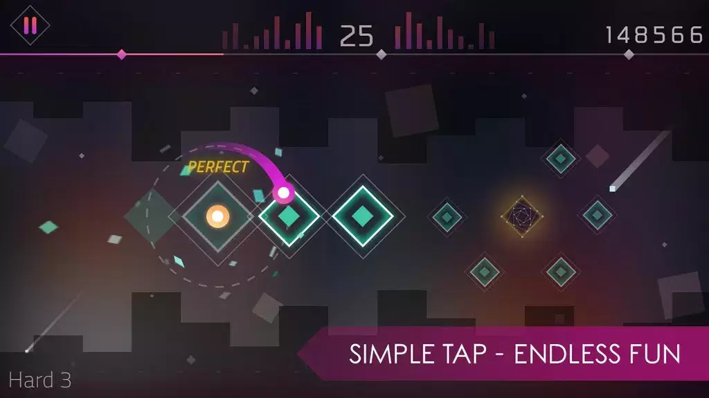 Beat Tiles: Rhythmatic Tap Schermafbeelding 4