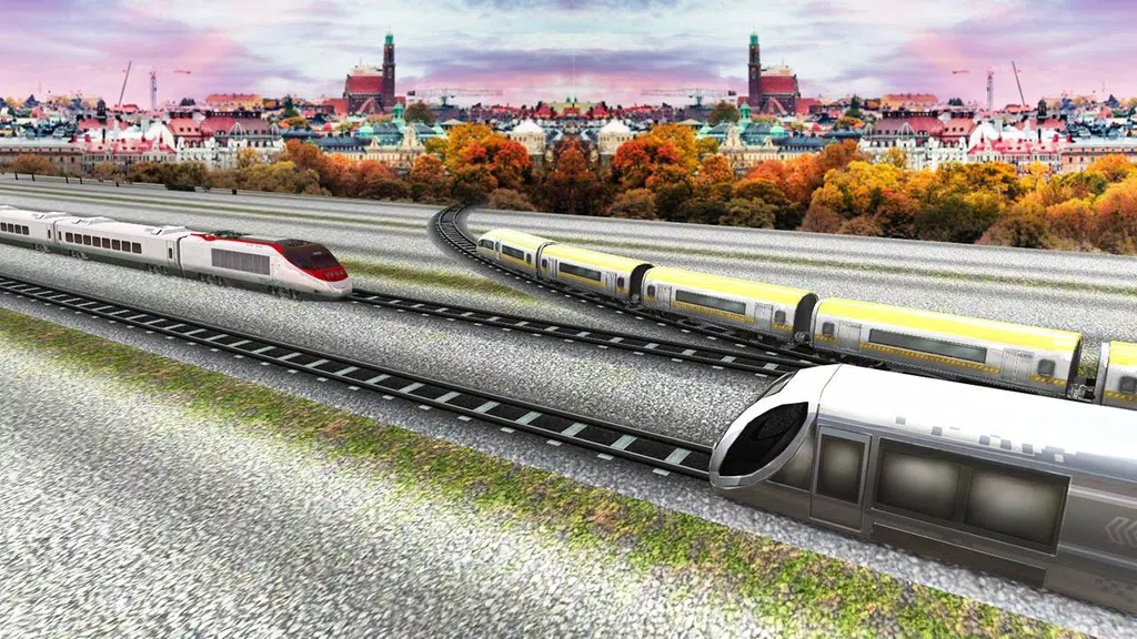 Euro Bullet Train Simulator Tangkapan skrin 4