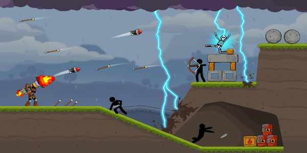 Boom Stick: Bazooka Puzzles Zrzut ekranu 2