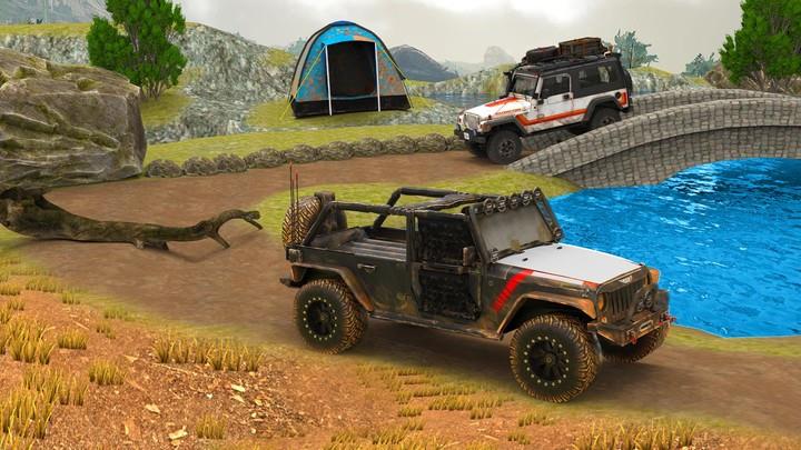 Offroad Jeep 4x4 Driving Games Tangkapan skrin 3