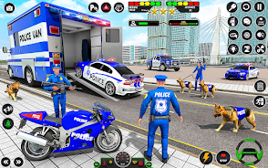 Schermata Police Cargo Transport Games 3