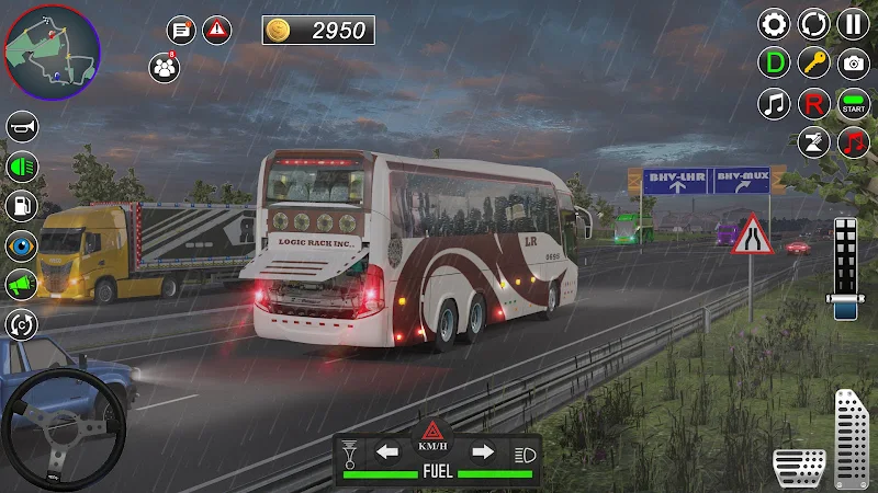 Bus Simulator: Real Bus Game ภาพหน้าจอ 1