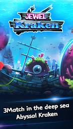 Jewel Kraken: Match 3 Blast Скриншот 1