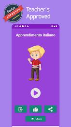 Learn Italian for kids Tangkapan skrin 1