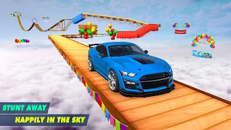 Ramp Car Game: Car Stunt Games ภาพหน้าจอ 4