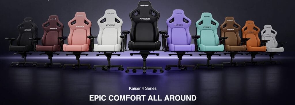 AndaSeat Kaiser 4 Materials