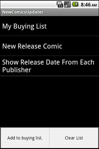 Schermata Thai New comics Updater 1