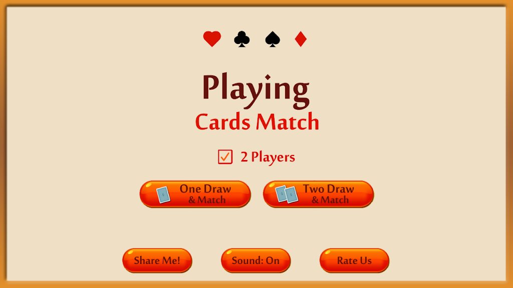 Playing Cards Matching Game - Memory booster game स्क्रीनशॉट 1