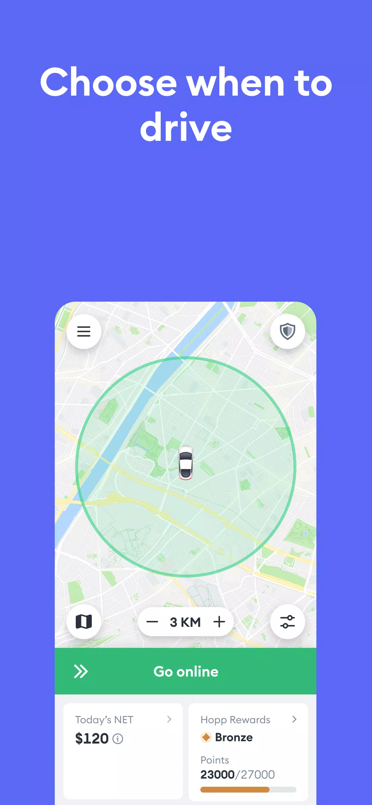 Hopp Driver 스크린샷 3