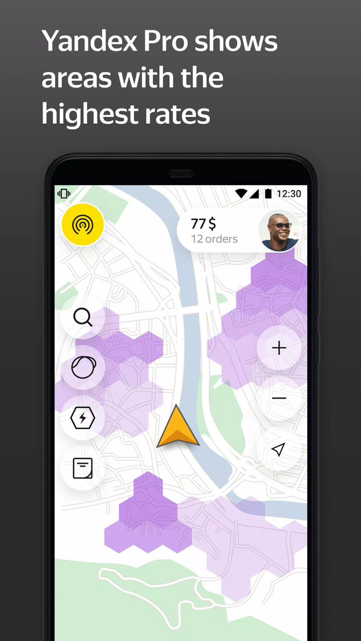 Schermata Yandex Pro (Taximeter) 3