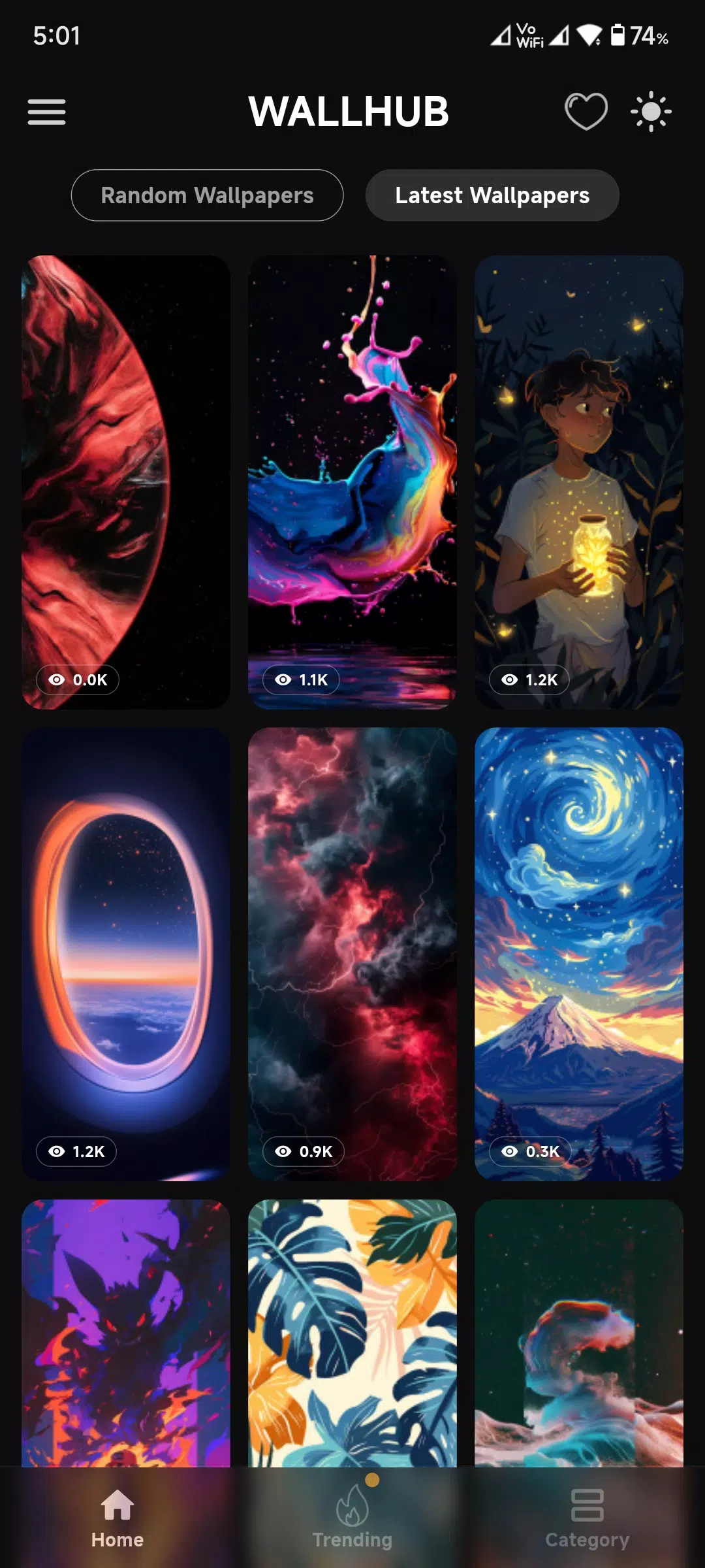 WallHub Screenshot 2