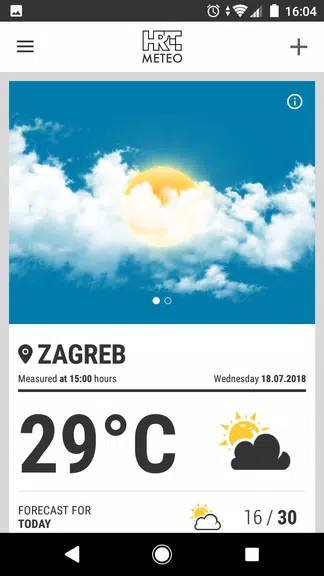 HRT METEO Schermafbeelding 1