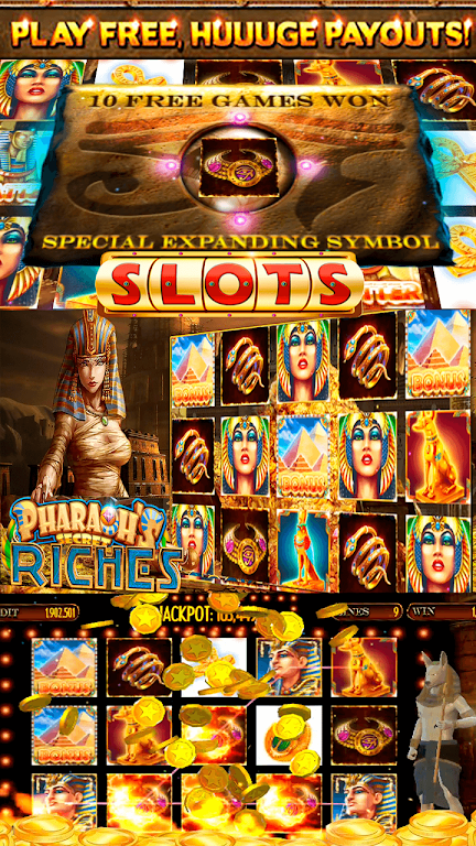 Pharaoh’s Secret Casino Online Slot Machine Captura de tela 3