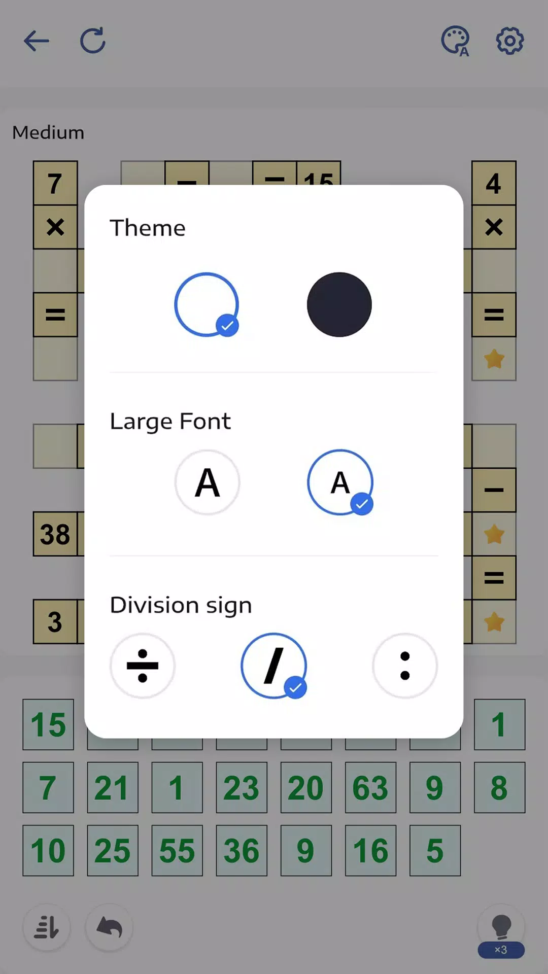 Crossmath - Math Puzzle Games ဖန်သားပြင်ဓာတ်ပုံ 4