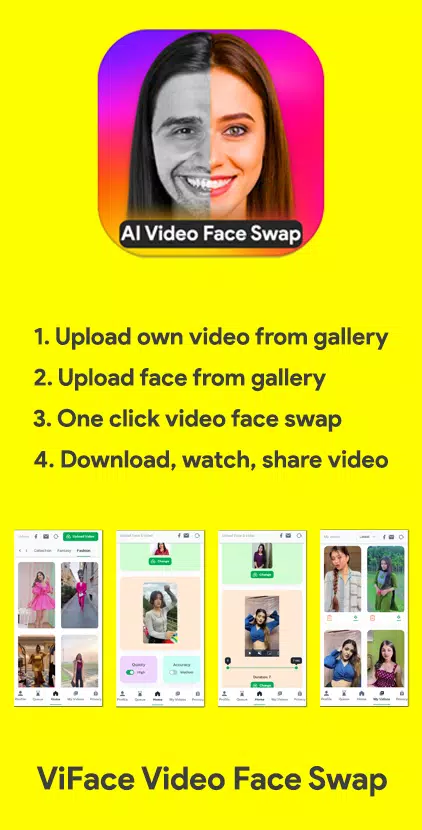 Face Swap AI Video Editor Screenshot 1