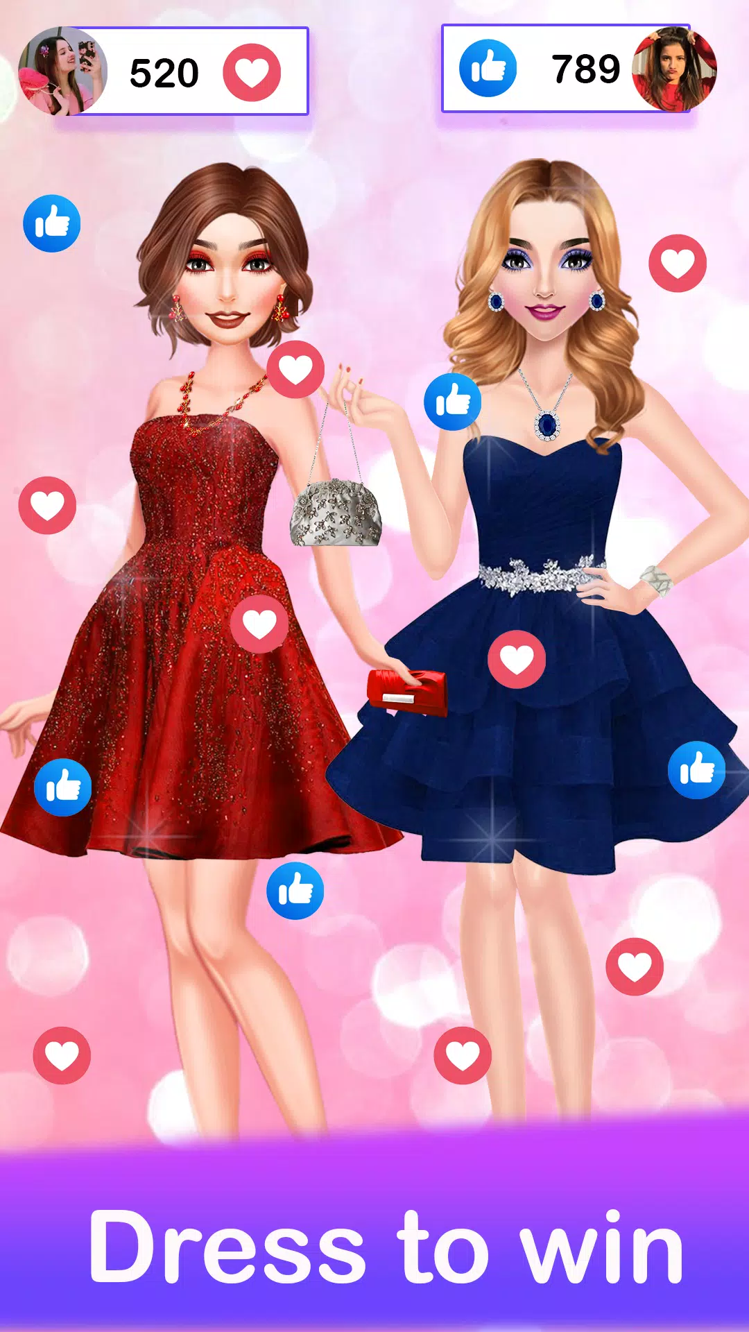Fashion Girl Makeup Games Show應用截圖第3張