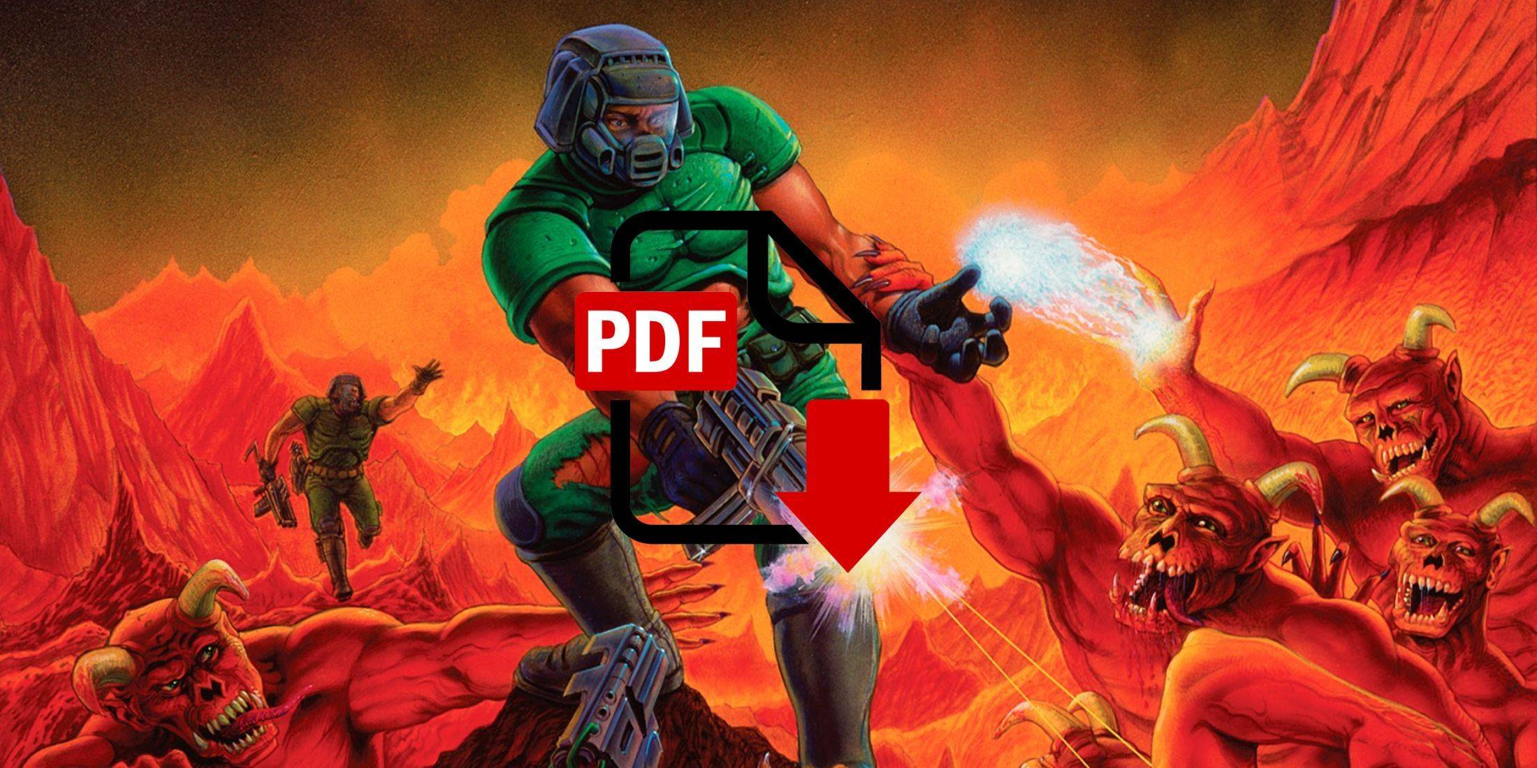 Doom a été porté sur un fichier PDF