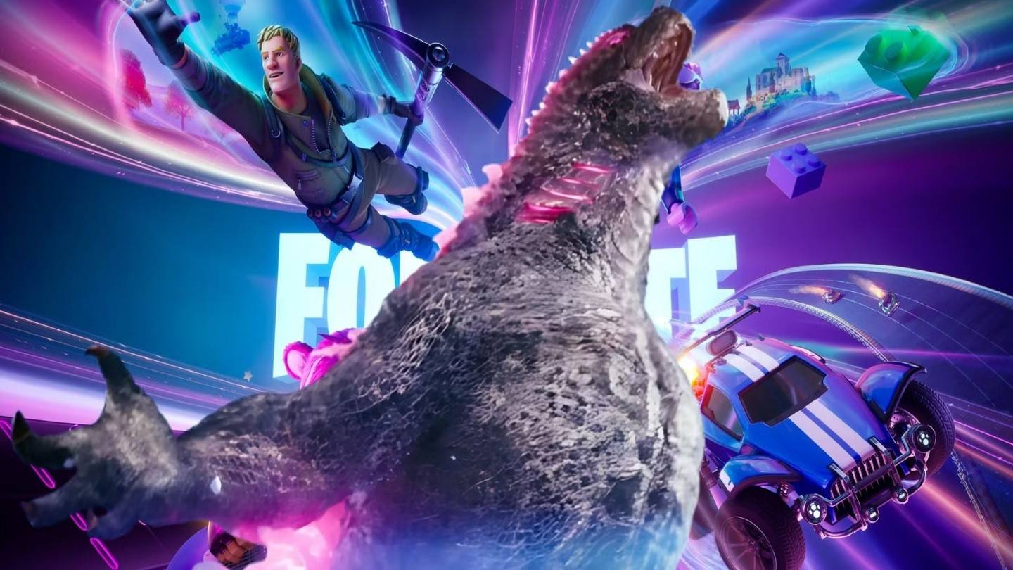 Fortnite X Monsterverse: Epic Boss combatte con Mecagodzilla e Kong